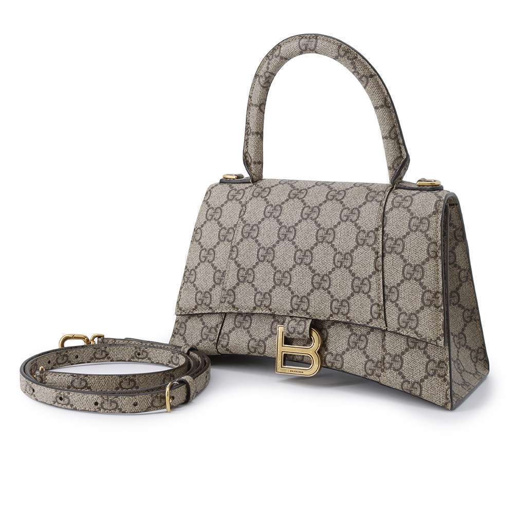 Balenciaga handbag Hacker bag shoulder Project Gucci collaboration Hourglass - Picture 2 of 12